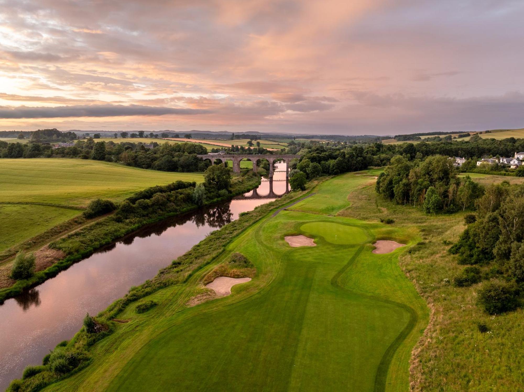 Schloss Roxburghe, Part Of Destination By Hyatt Exterior photo The 17th hole at the Old Head Golf Links