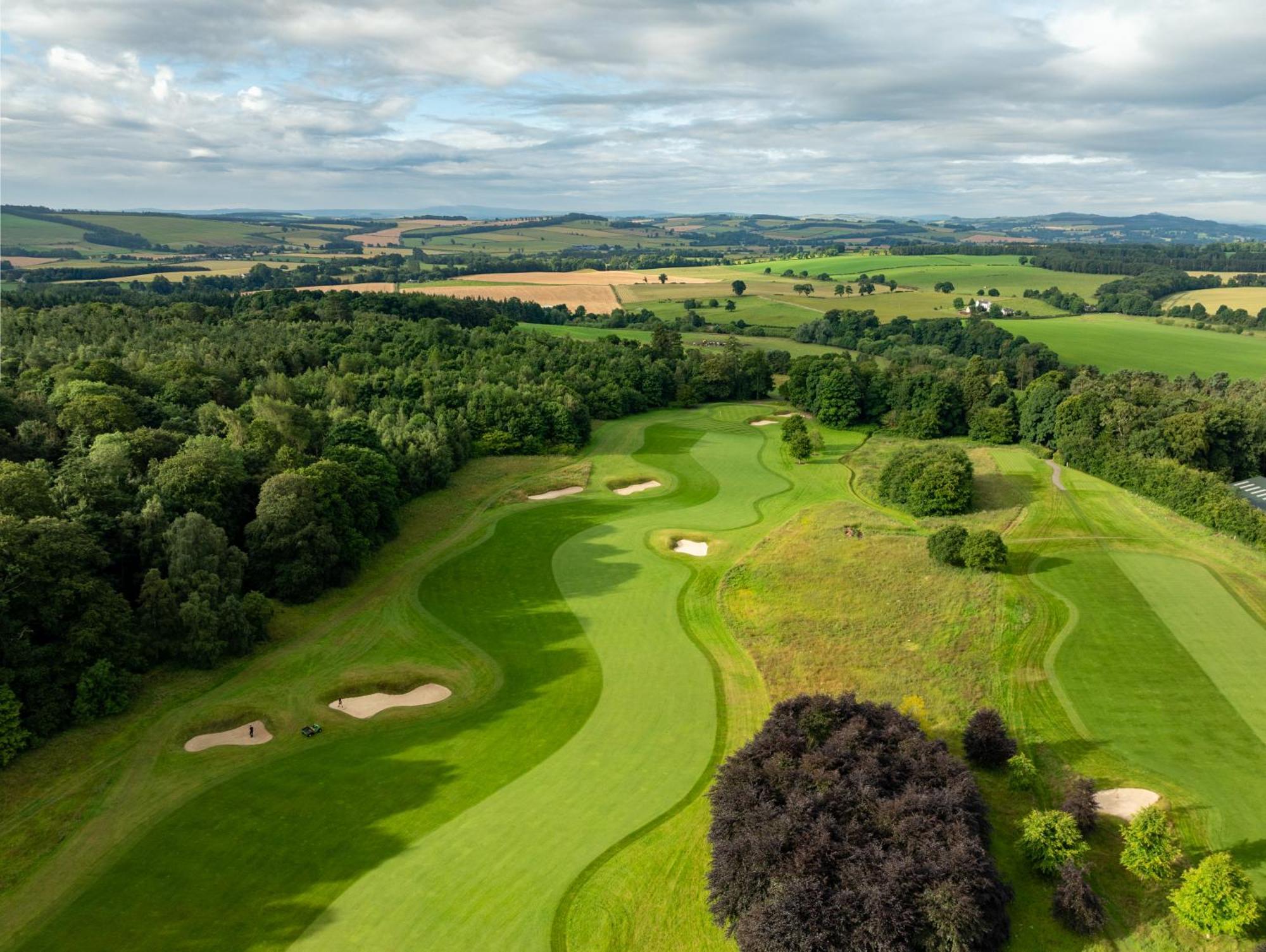 Schloss Roxburghe, Part Of Destination By Hyatt Exterior photo The 18th hole at the 2019 Women's Open