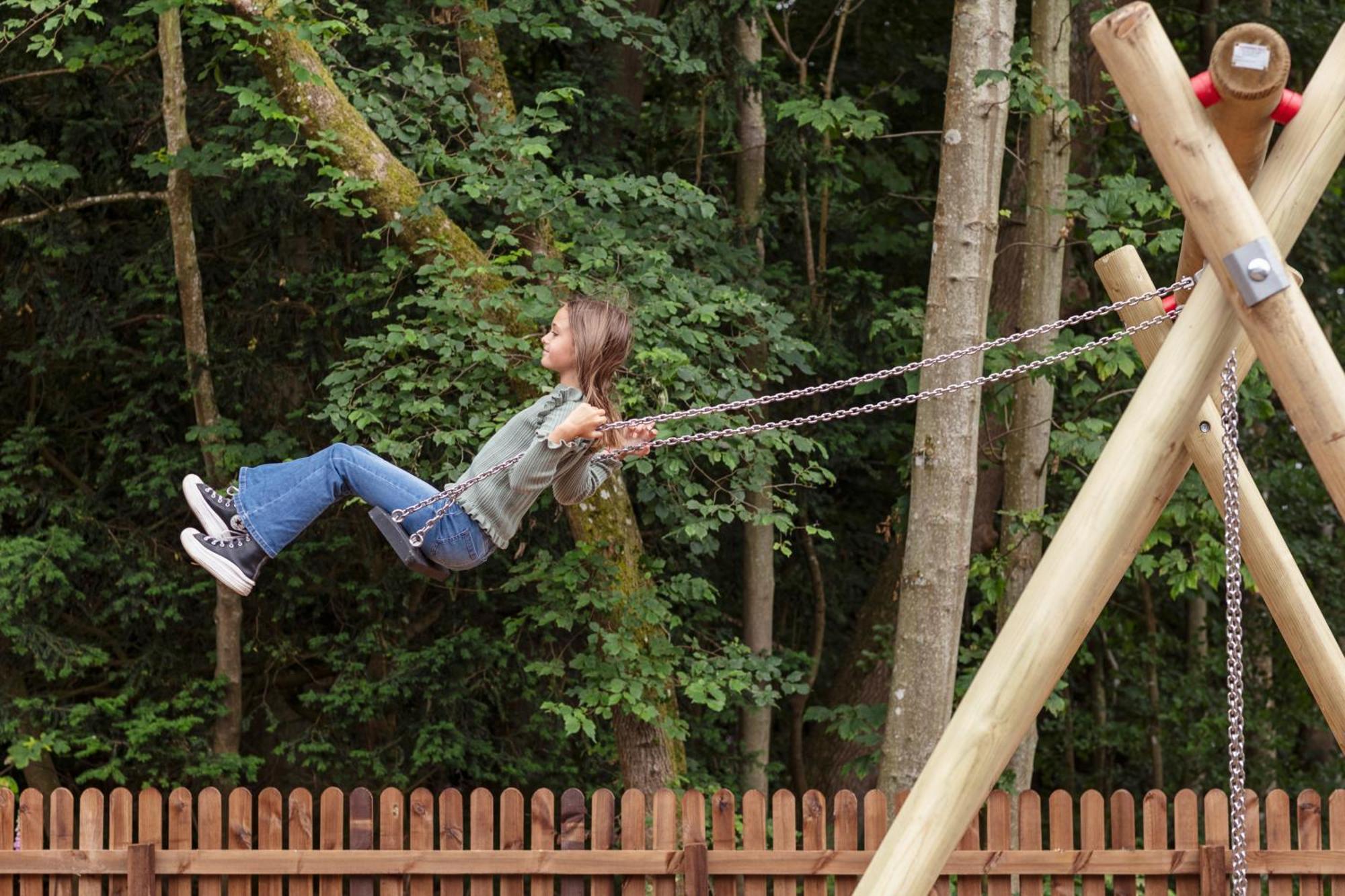 Schloss Roxburghe, Part Of Destination By Hyatt Exterior photo A child on a swing