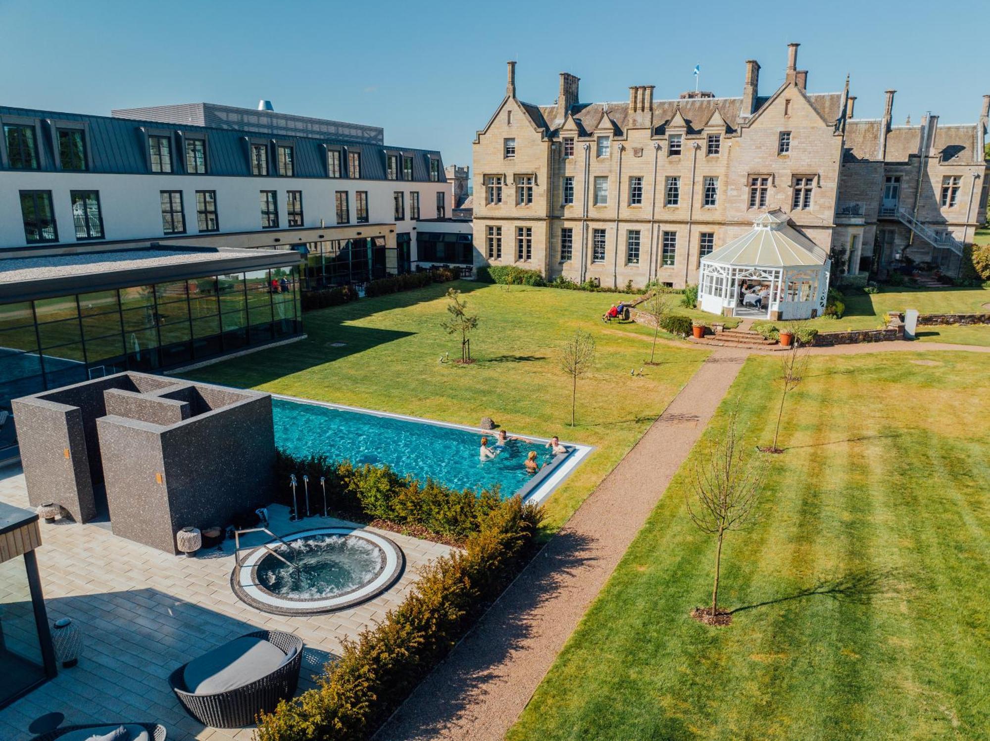 Schloss Roxburghe, Part Of Destination By Hyatt Exterior photo The hotel's spa